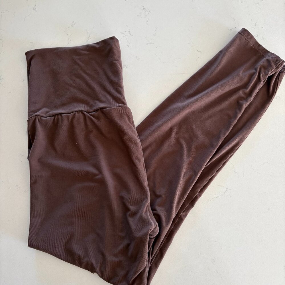 Hatch The Ultimate Before, During & After Legging in Brown Size M, Maternity
